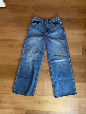 Madewell Blue Straight-Leg Jeans
